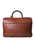 Bamboo Top Handle Briefcase, back view